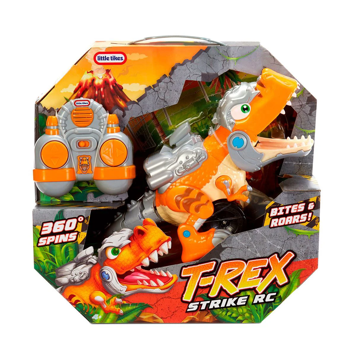 Jucarie interactiva Tiranozaur cu RC T-REX Strike Little Tikes