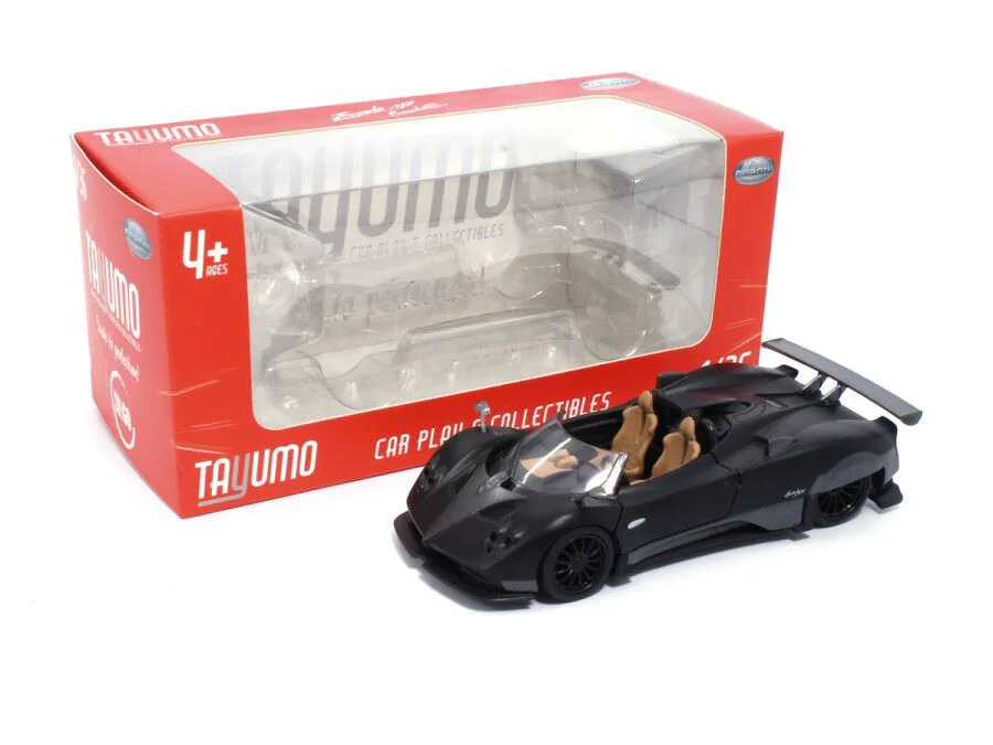 Macheta auto Pagani Zonda HP Barchetta, 1:36, Black Matt foto