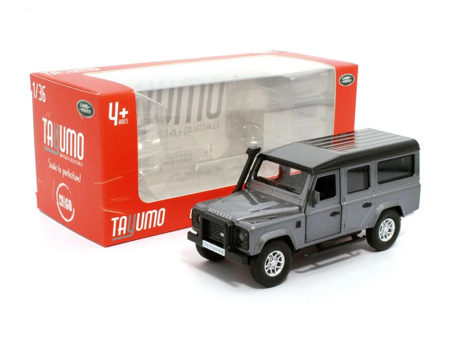 Macheta auto Land Rover Defender 110, 1:36, Stornoway Grey foto
