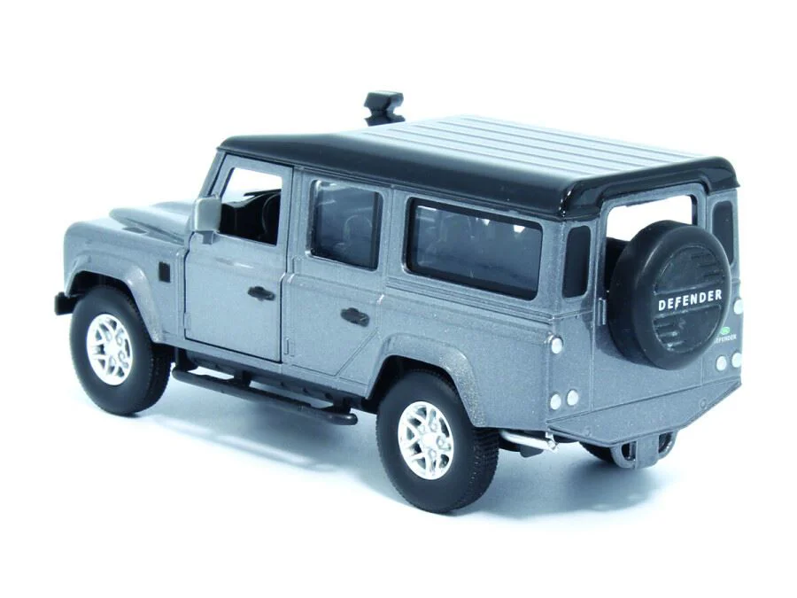 Macheta auto Land Rover Defender 110, 1:36, Stornoway Grey