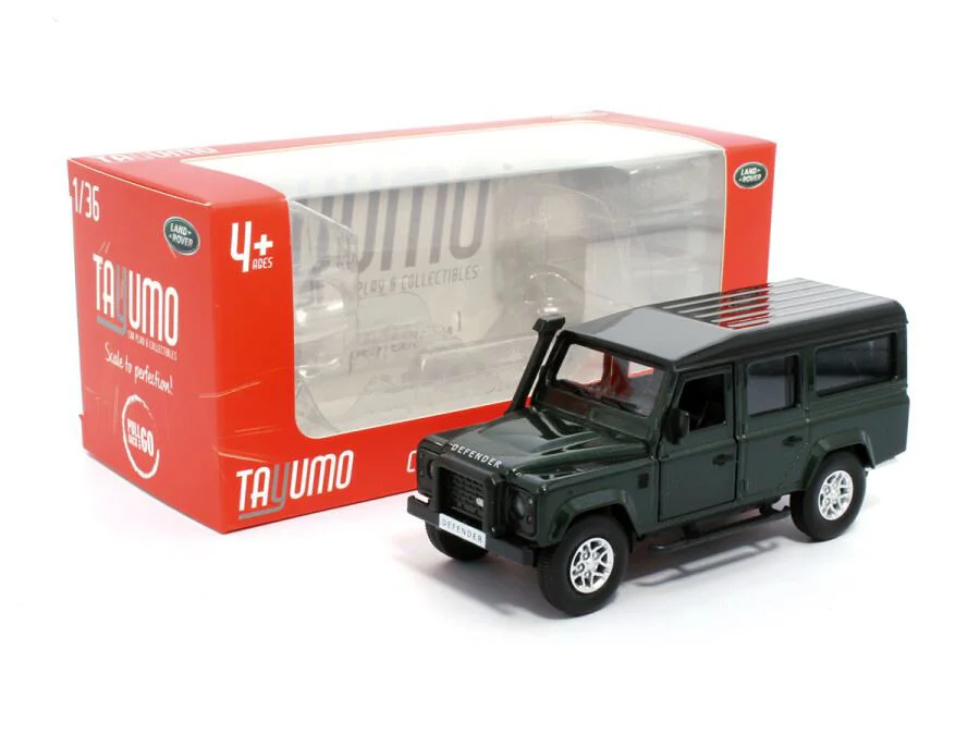Автомобиль Land Rover Defender 110, масштаб 1:36, Galway Green foto