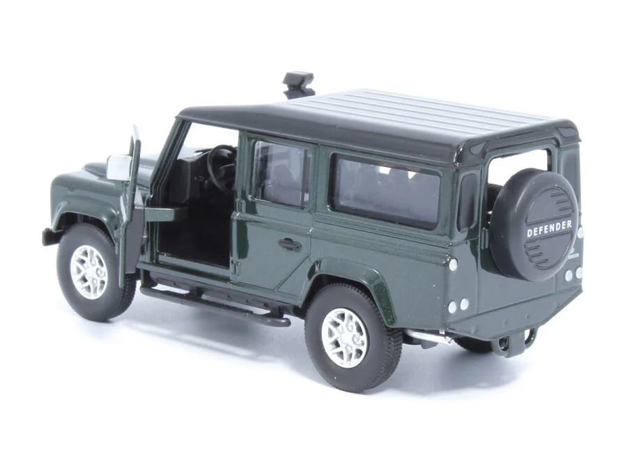 Автомобиль Land Rover Defender 110, масштаб 1:36, Galway Green foto