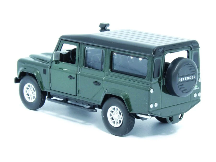 Автомобиль Land Rover Defender 110, масштаб 1:36, Galway Green foto