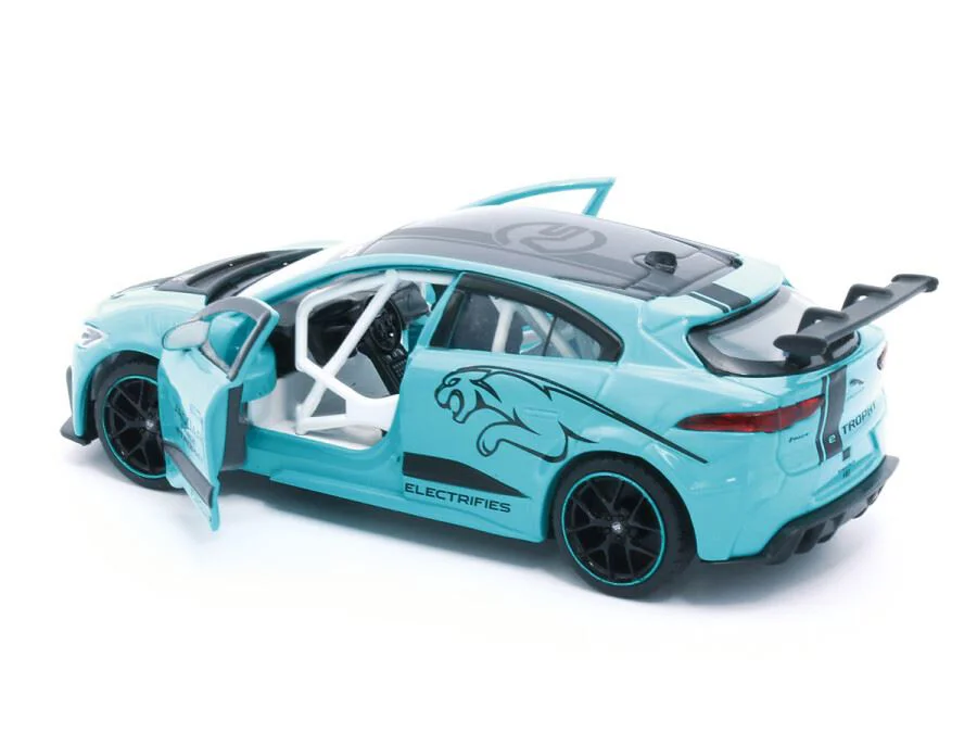 Macheta auto Jaguar I-PACE e-TROPHY, 1:36, Blue foto