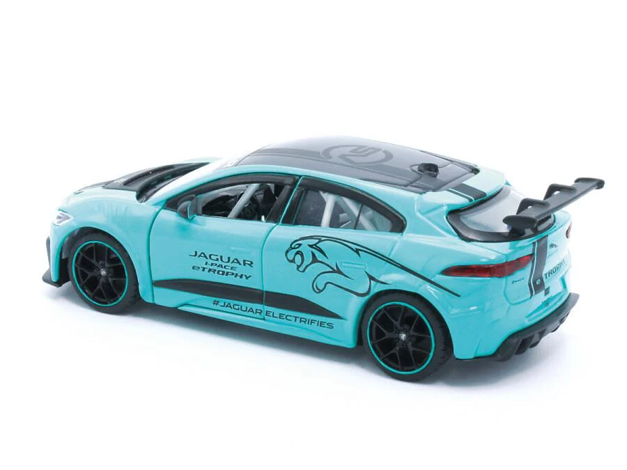 Macheta auto Jaguar I-PACE e-TROPHY, 1:36, Blue foto