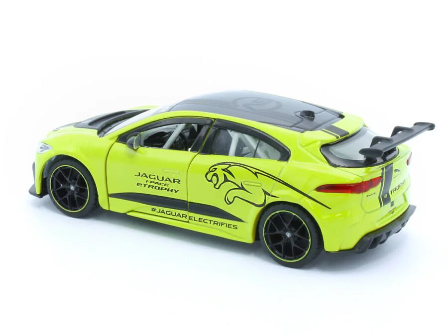 Macheta auto Jaguar I-PACE e-TROPHY, 1:36, Green foto