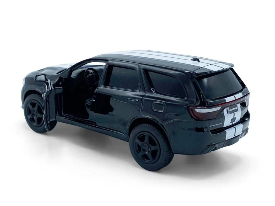Macheta auto Dodge Durango SRT, 1:36, Black / White striping foto