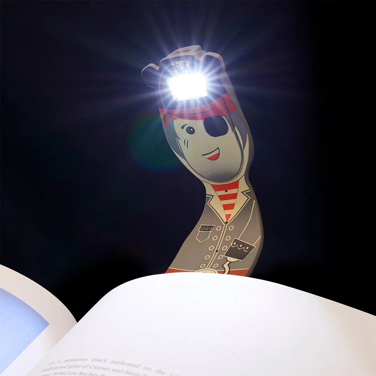 Закладка-фонарик Flexilight Rechargeable - Пират foto