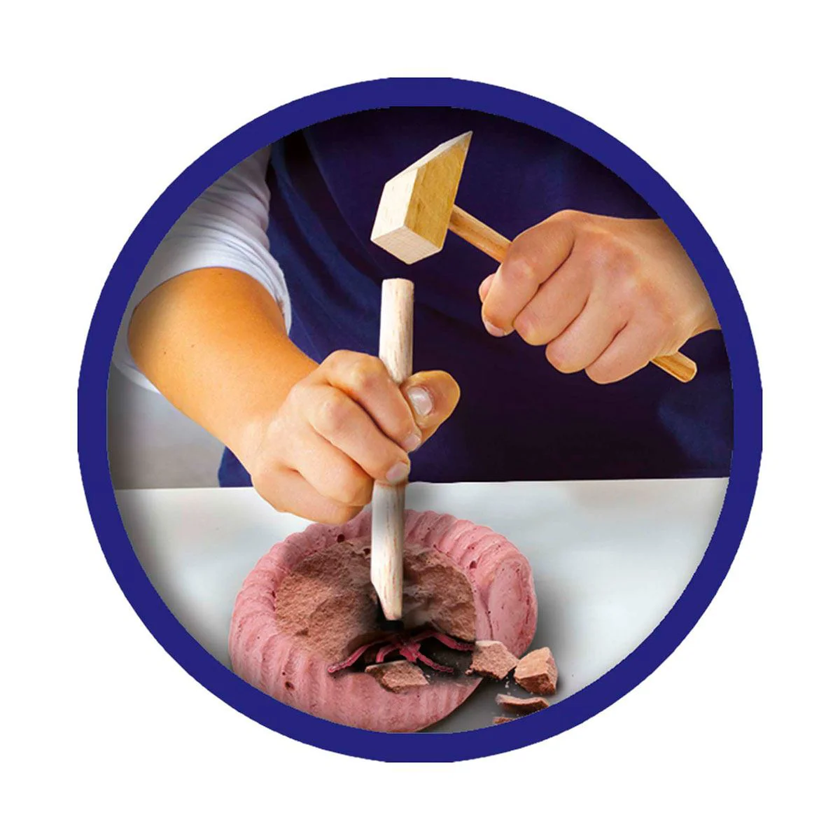 Set de creatie SES Creative Seria Explorer - Excavarea insectelor fosilizate