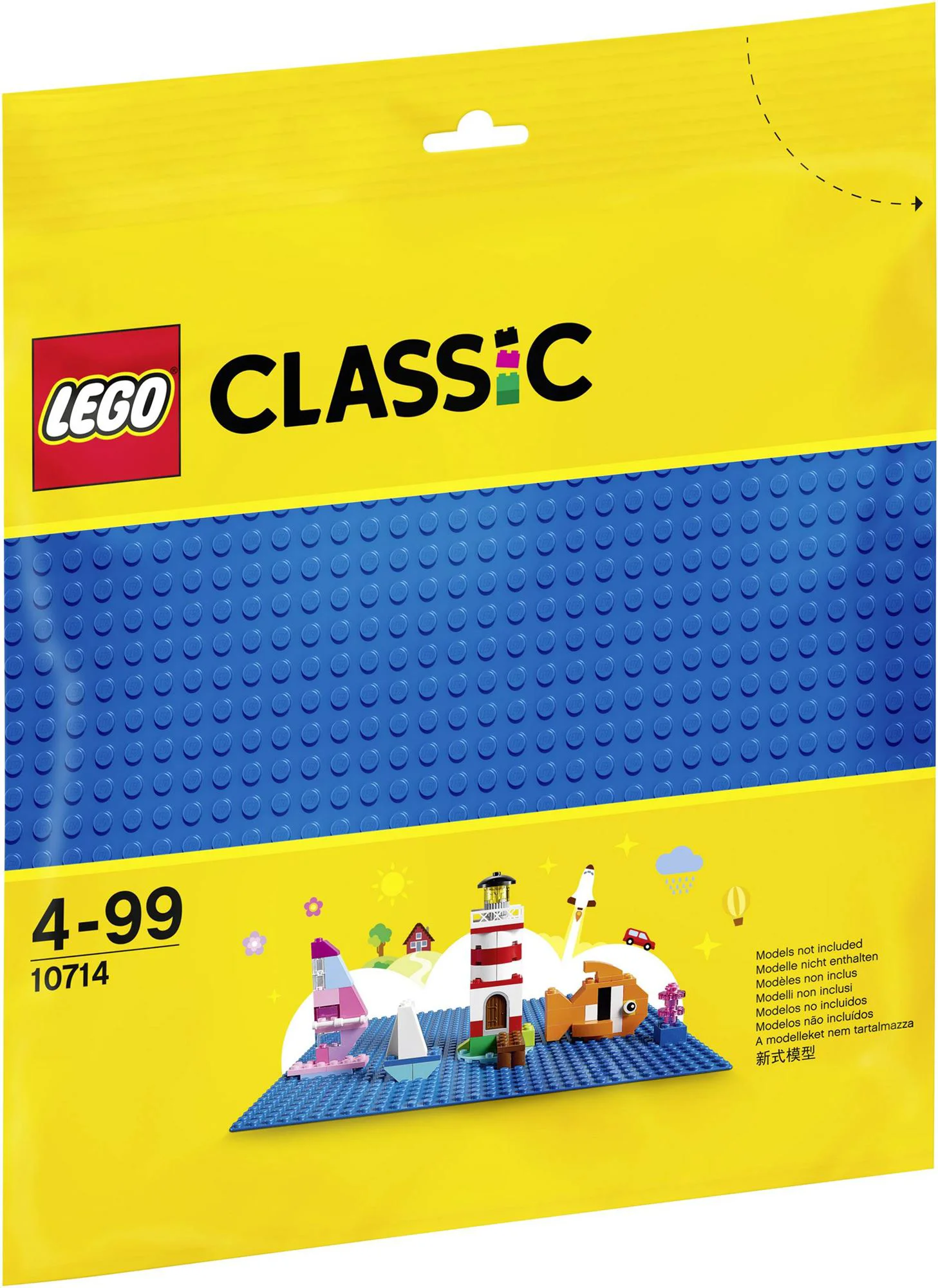 LEGO Classic Blue Baseplate V29 foto