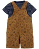 Carter's Set 2 piese Tricou si salopeta Dinozauri foto