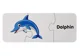 Puzzle educativ LeanToys Animale Marine, 10 tipuri