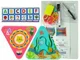 Деревянная многофункциональная развивающая игрушка LeanToys Буквы и цифры, маркерная доска