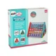 Деревянная многофункциональная развивающая игрушка LeanToys Буквы и цифры, маркерная доска