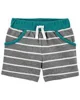 Carter's Set 3 piese Body, maiou si pantaloni scurti Rechini foto