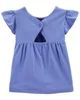 Carter's Set 2 piese Tricou si pantaloni scurti Flori foto