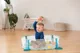 Covoras 3 in 1 Infantino Jumbo Tropics cu elemente de joaca foto