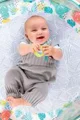 Covoras 3 in 1 Infantino Jumbo Tropics cu elemente de joaca foto