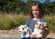Jucarie de plus Signature Cuddle Puppy Dalmatian, 32 cm foto