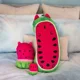 Jucarie pe plus Cats Vs Pickles Pepene Rosu, 20 cm