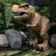 Jucarie interactiva Dinos Unleashed Tiranozaur Gigant, 26 cm