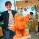 Интерактивная музыкальная игрушка Jiggly Pup Оранжевый орангутанг