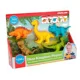 Set de jucarii Kiddieland Dinozauri, 5 tipuri