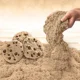 Кинетический песок Kinetic Sand Печенье, с ароматом, 227 г foto