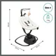 Leagan Babymoov Swoon Motion Evolution Curl White foto
