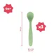 Set de 3 lingurite flexibile Badabulle Pastel