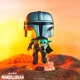 Figurina Funko Pop Mandalorian cu copil, seria Star Wars