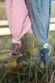Муслиновое одеяло BIBS Swaddle Sand, 120x120 см
