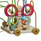 Labirint din lemn Lucy & Leo Fluture cu sistem de tragere