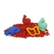 Caldarusa cu nisip kinetic Crafy Sand Rosu, 350 g.