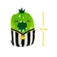 Jucarie de plus 2 in 1 Cats Vs Pickles Pisica/Castravete Fotbal, 15 cm