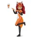 Papusa Miraculous Rena Rouge, 26 cm