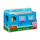 Set de joaca din lemn Peppa Pig Autobuz-Sorter cu accesorii si figurina