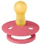 Set 2 suzete rotunde din latex BIBS Colour Coral/Ruby (0-6 luni) foto