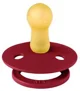 Set 2 suzete rotunde din latex BIBS Colour Coral/Ruby (0-6 luni) foto