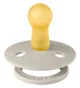 Set 2 suzete rotunde din latex BIBS Colour Sand/Pistachio (0-6 luni) foto