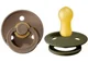 Set 2 suzete rotunde din latex BIBS Colour Hunter Green/Dark Oak (0-6 luni) foto