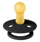 Set 2 suzete rotunde din latex BIBS Colour Black/White (6-18 luni) foto