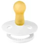 Set 2 suzete rotunde din latex BIBS Colour Black/White (6-18 luni) foto
