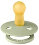 Set 2 suzete rotunde din latex BIBS Colour Ivory/Sage (6-18 luni) foto