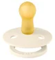 Set 2 suzete rotunde din latex BIBS Colour Ivory/Ruby (6-18 luni) foto