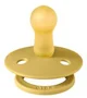 Set 2 suzete rotunde din latex BIBS Colour Mustard/Mocha (6-18 luni) foto