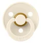 Set 2 suzete rotunde din latex BIBS Colour Ivory/Petrol (6-18 luni) foto