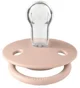 Set 2 suzete rotunde din silicon BIBS De lux Ivory/Blush (0-36 luni)