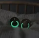 Set 2 suzete rotunde din silicon BIBS De lux Glow Sage/Cloud (0-36 luni) foto