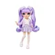 Papusa Rainbow High seria "Junior" - Violet Willow 23 cm (cu accesorii)